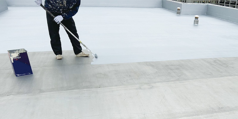 防水塗装の写真