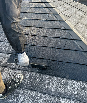 屋根塗装の写真